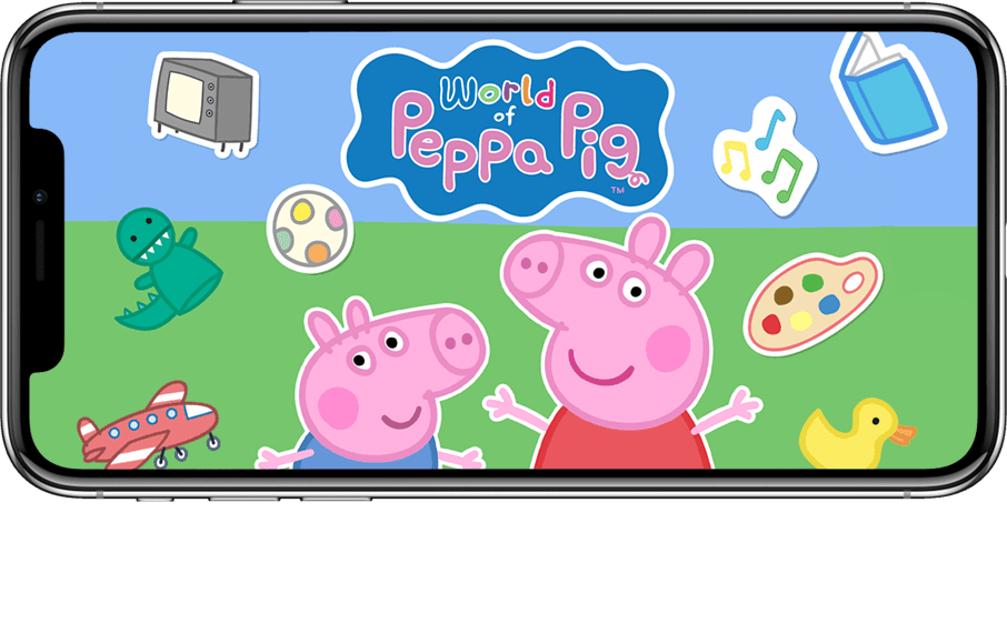 Divirta-se com o mundo dos aplicativos Peppa Pig - Hasbro