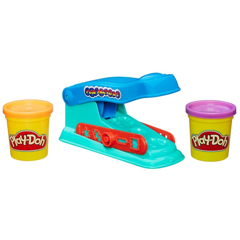 ماكينة صنع أشكال مصنع المرح البسيط من Play-Doh مع لونين غير سامين من Play-Doh product image 1