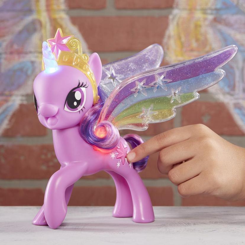 My Little Pony Rainbow Wings Twilight Sparkle -- Pony Figure with Lights and Moving Wings product image 1