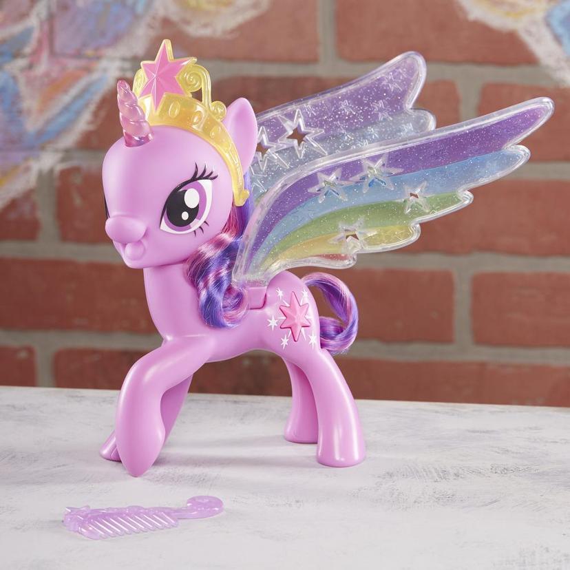 My Little Pony Rainbow Wings Twilight Sparkle -- Pony Figure with Lights and Moving Wings product image 1