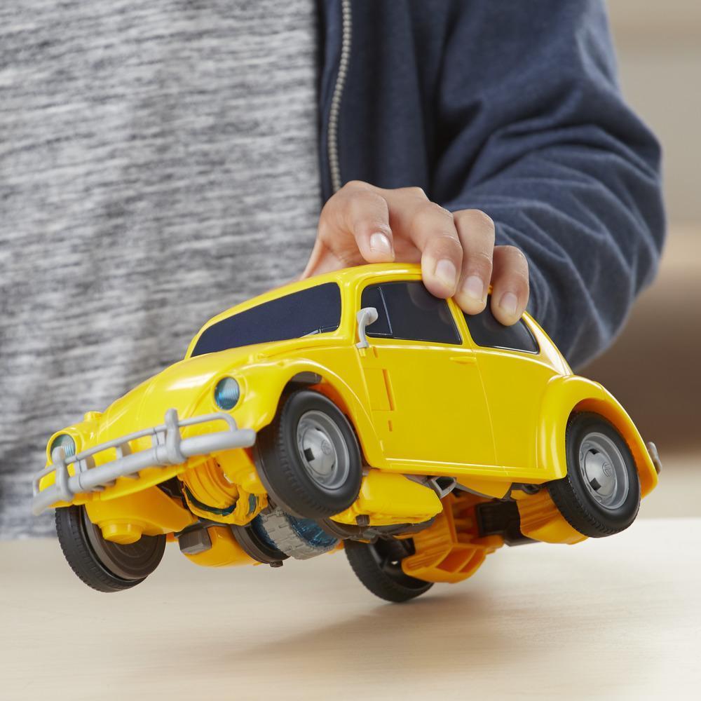 Transformers: Bumblebee Movie Toys, Power Charge Bumblebee Action Figure - Spinning Core, Lights and Sounds - Toys for Kids 6 and Up, 10.5-inch product thumbnail 1