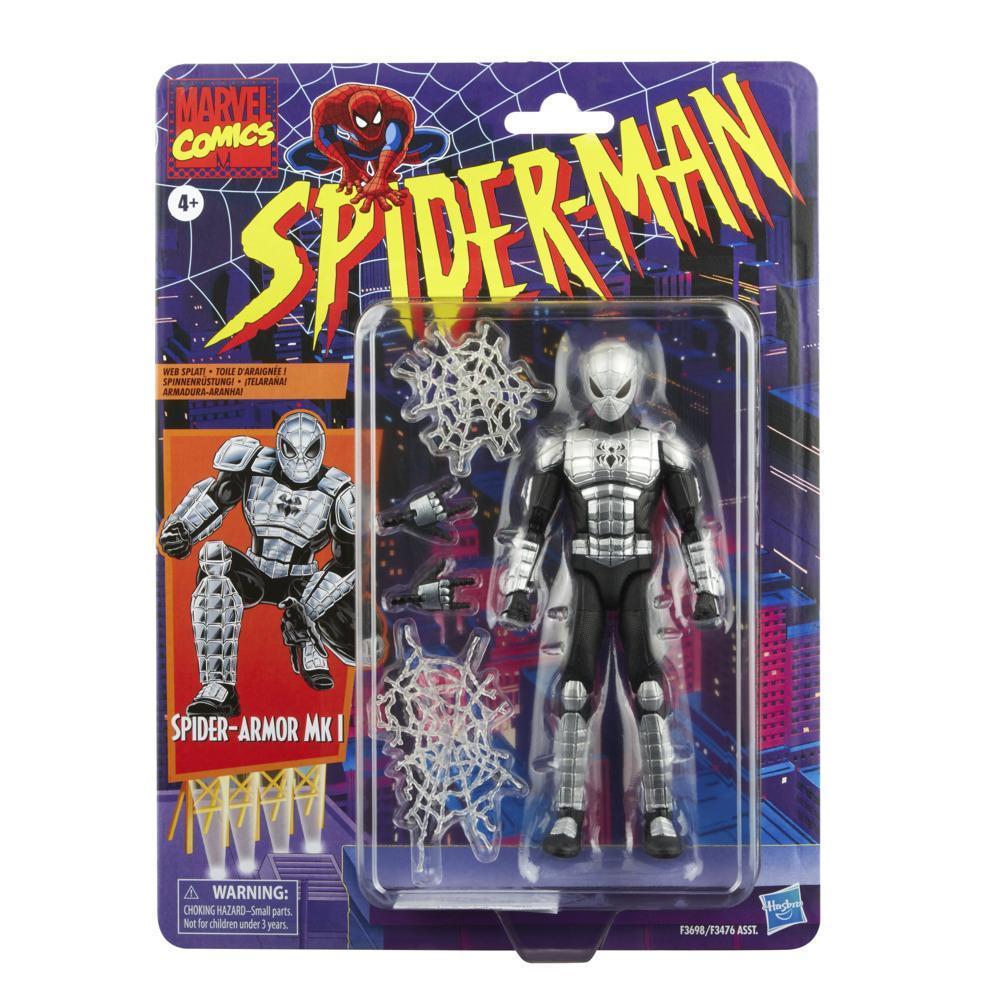 Marvel Legends Series Spider-Man 6-inch Spider-Armor Mk I Action Figure Toy, Includes 4 Accessories product thumbnail 1