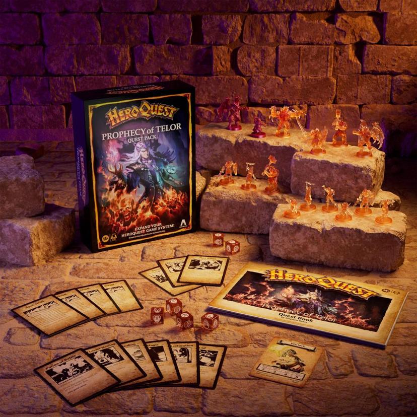 HeroQuest Prophecy of Telor Quest Pack, Requires HeroQuest Game System to Play, 14+ product image 1