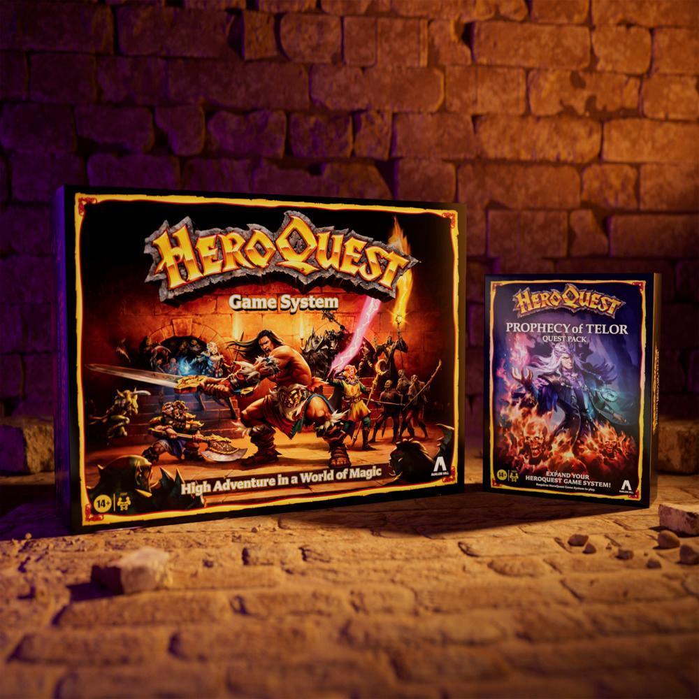 HeroQuest Prophecy of Telor Quest Pack, Requires HeroQuest Game System to Play, 14+ product thumbnail 1