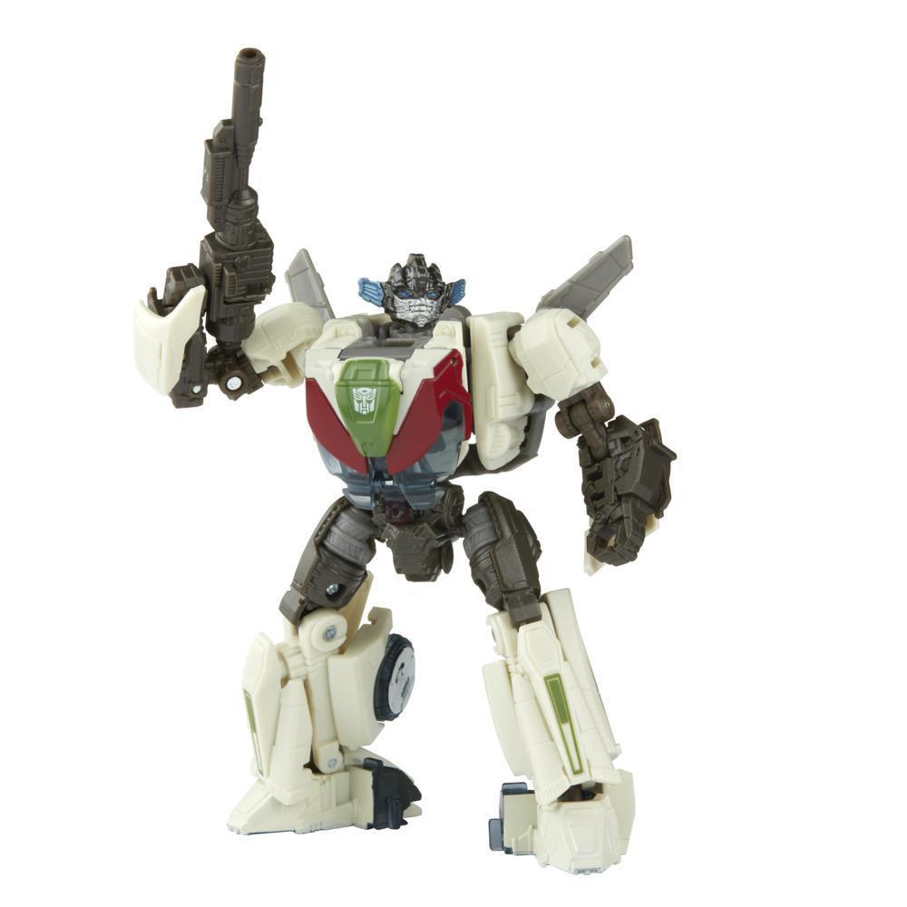 Transformers Toys Studio Series 81 Deluxe Transformers: Bumblebee Wheeljack Action Figure, 8 and Up, 4.5-inch product thumbnail 1