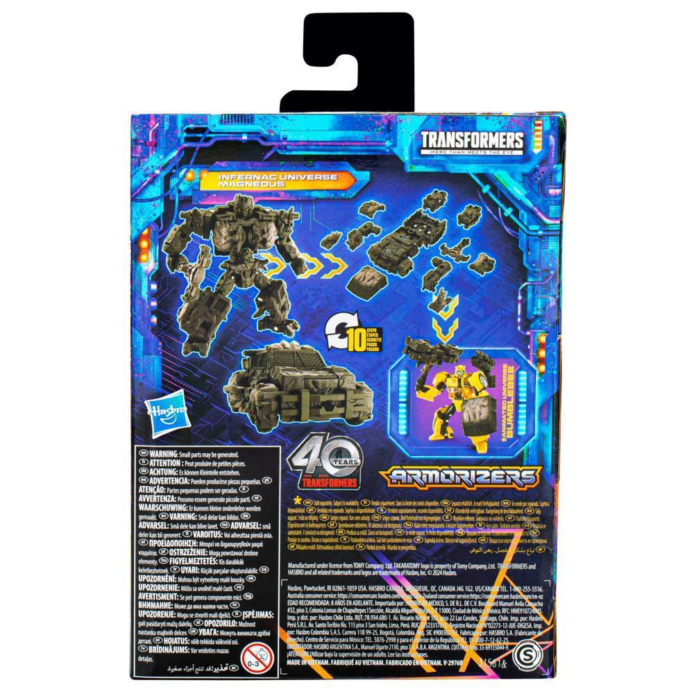 Transformers Legacy United Deluxe Infernac Universe Magneous 5.5” Action Figure, 8+ product thumbnail 1