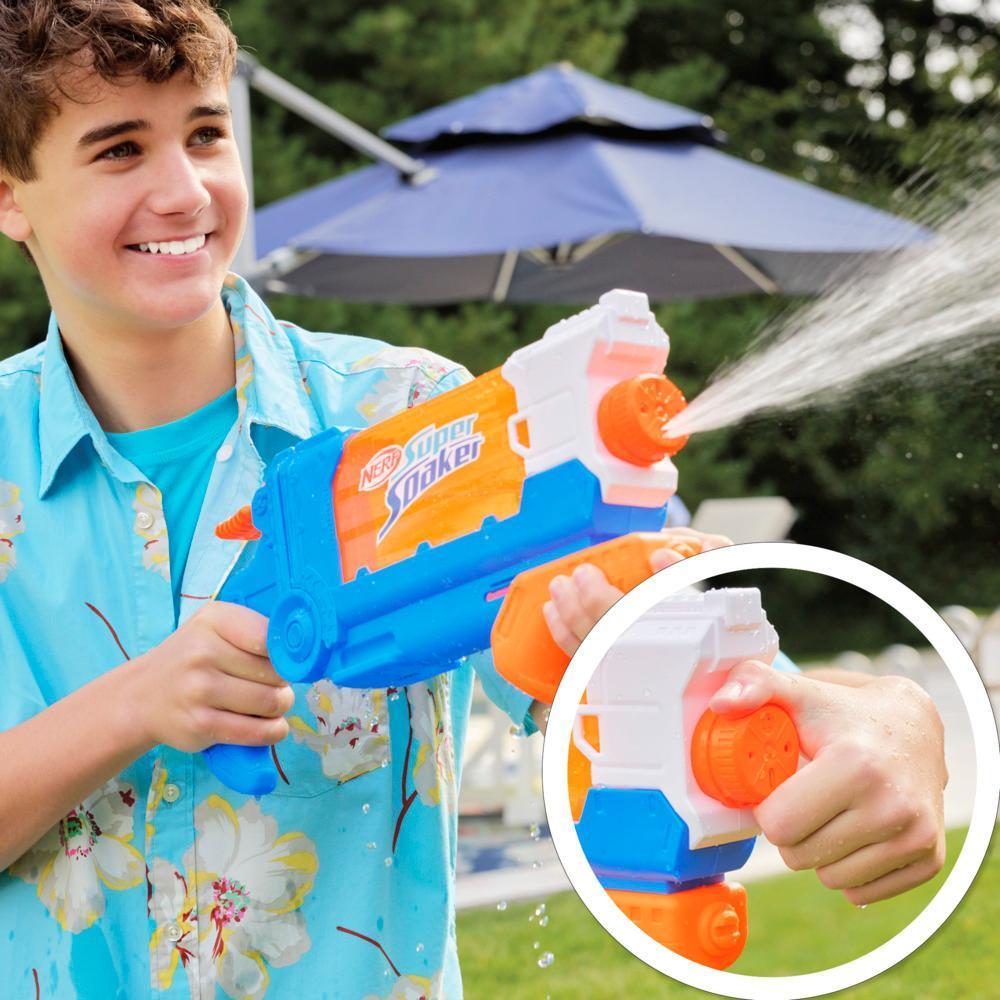 Nerf Super Soaker Flip Fill Water Blaster, Fast Fill, 30 Fluid Ounce Tank, Water Toys product thumbnail 1