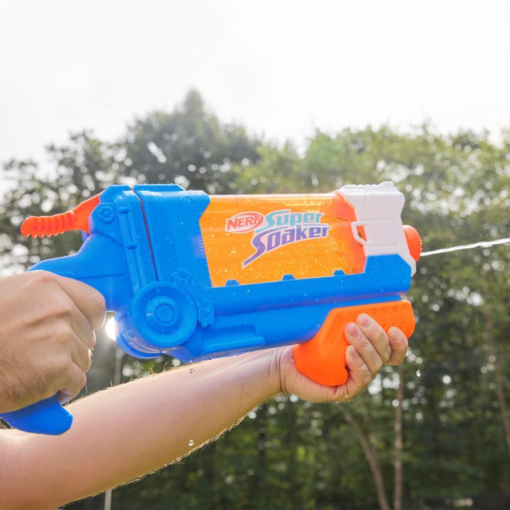 Nerf Super Soaker Flip Fill Water Blaster, Fast Fill, 30 Fluid Ounce Tank, Water Toys product thumbnail 1