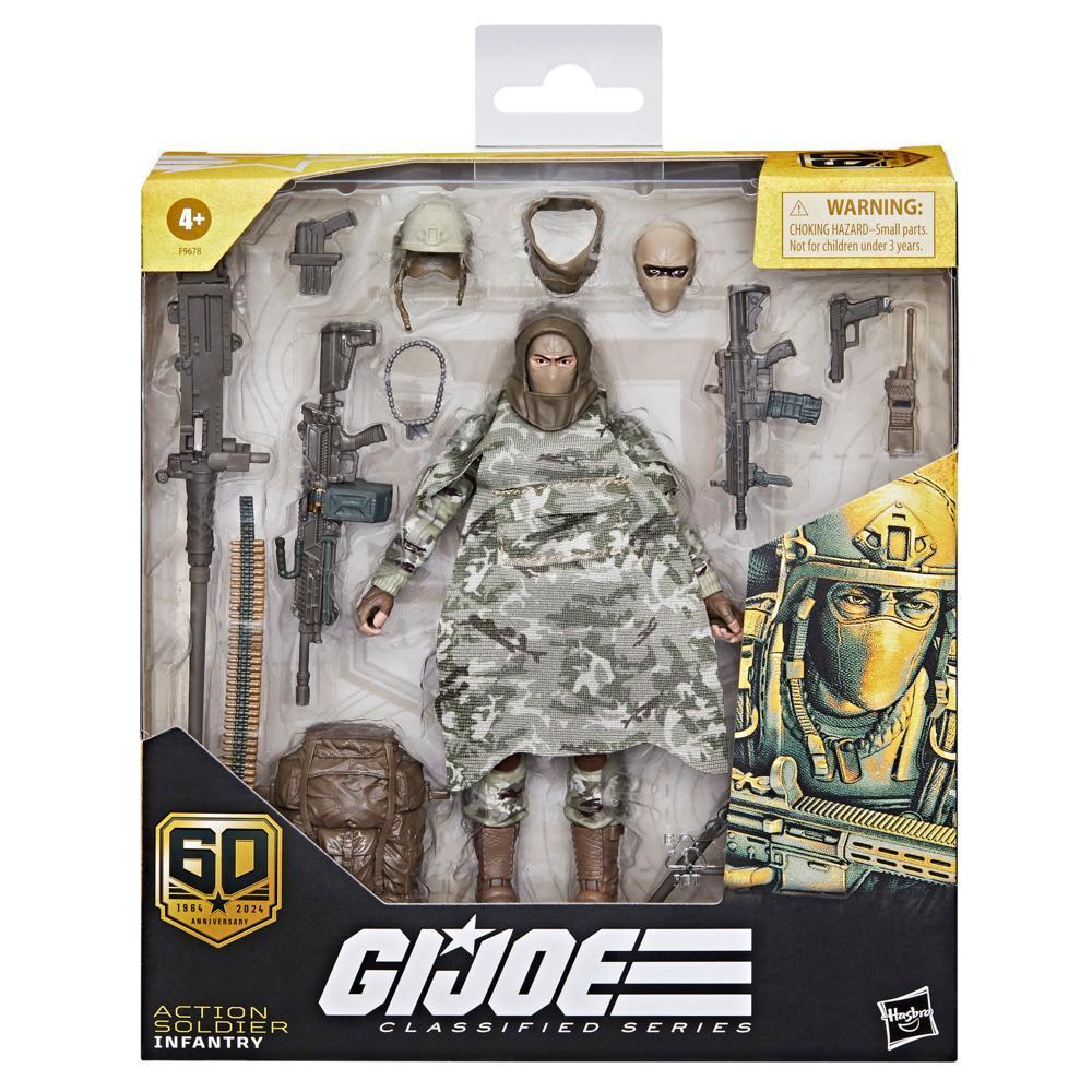 G.I. Joe Classified Series 60th Anniversary Action Soldier - Infantry, 6” Action Figure product thumbnail 1