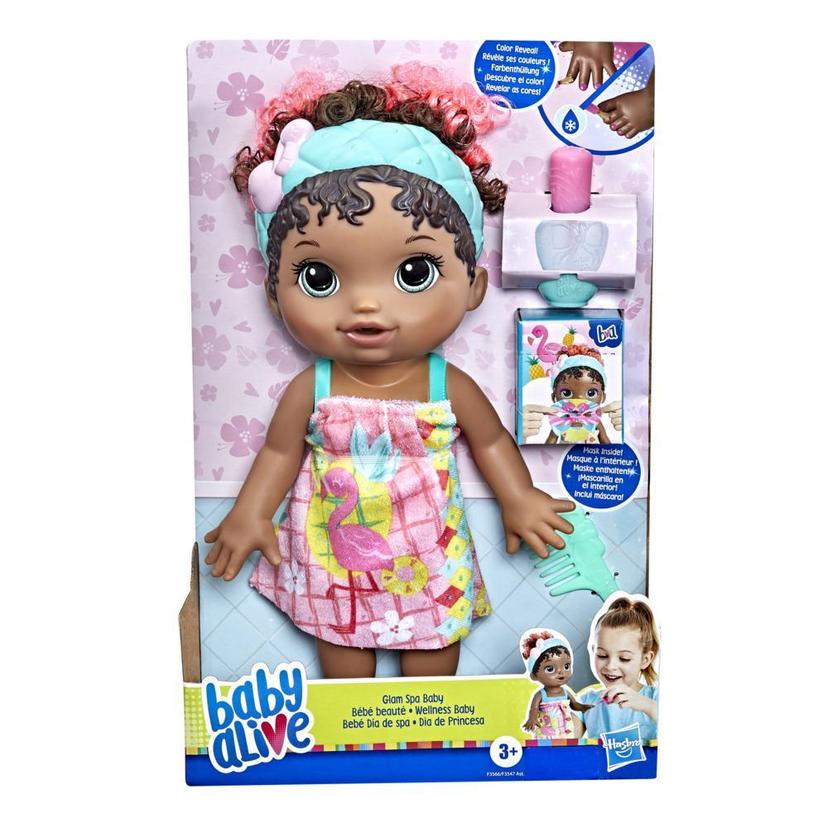 Baby Alive: Princess Ellie Grows Up! 15-Inch Doll Black Hair, Brown Eyes  Kids Toy for Boys and Girls