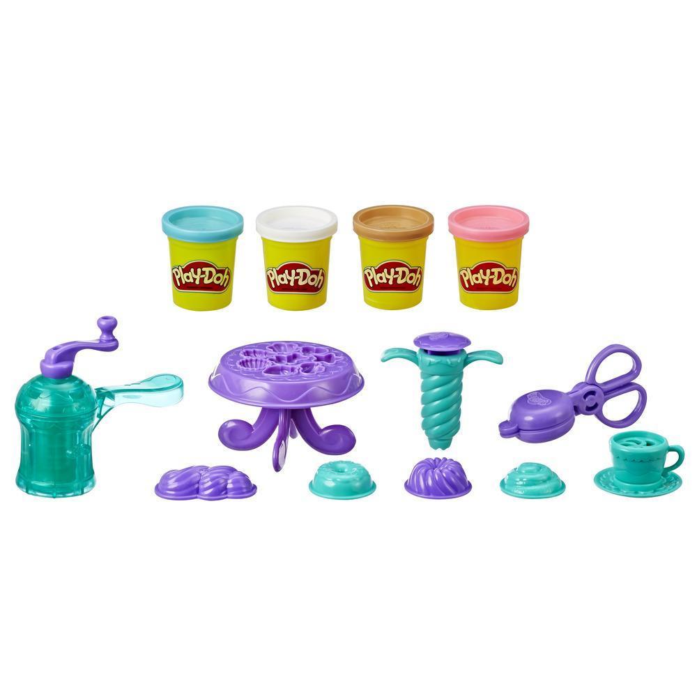 Play-Doh Ice Cream Truck Playset, Pretend Play Toy for Kids 3