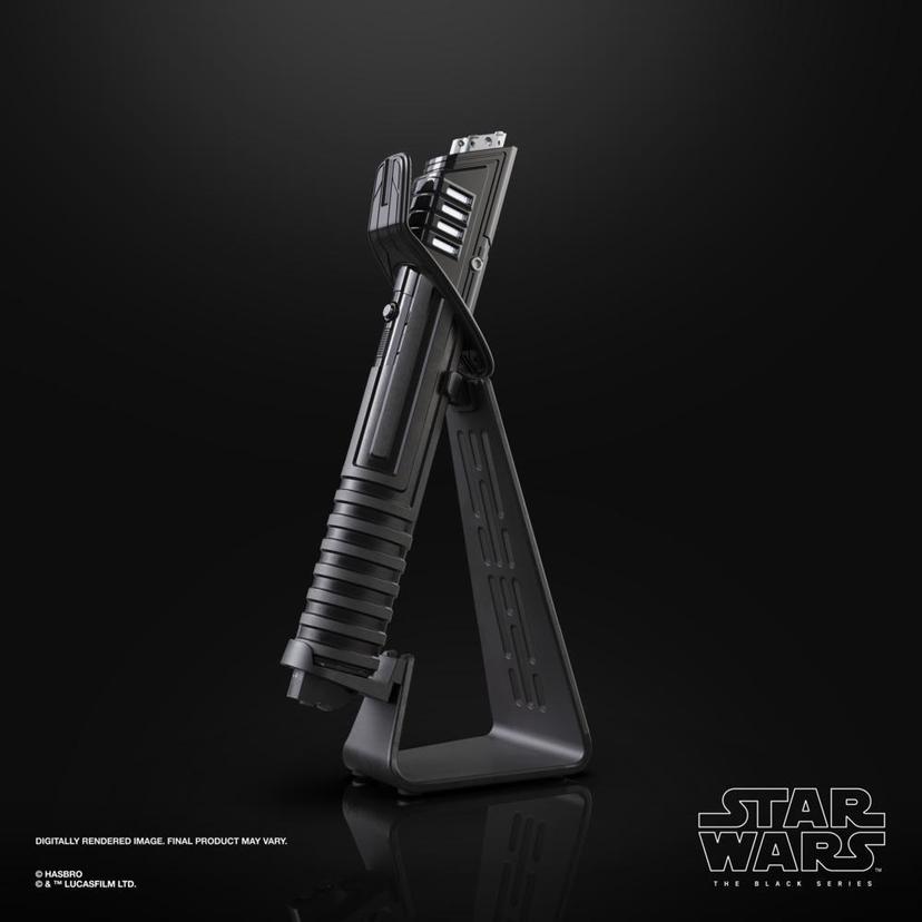 Star Wars The Black Series Mandalorian Darksaber Force FX Elite Lightsaber, Advanced LEDs, Sound Effects, Adult Roleplay product image 1