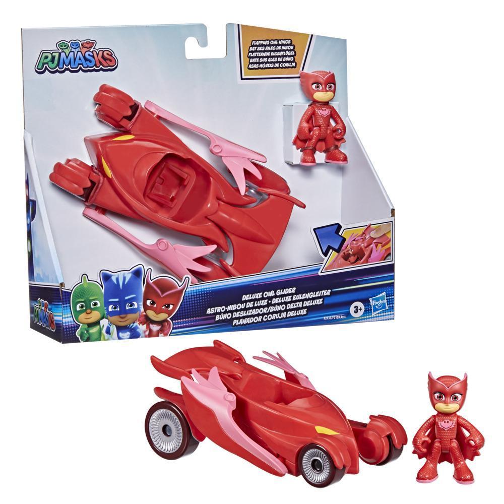 PJ Masks Owlette Deluxe Vehicle Preschool Toy, Owl Glider Car with Owlette Action Figure for Kids Ages 3 and Up product thumbnail 1