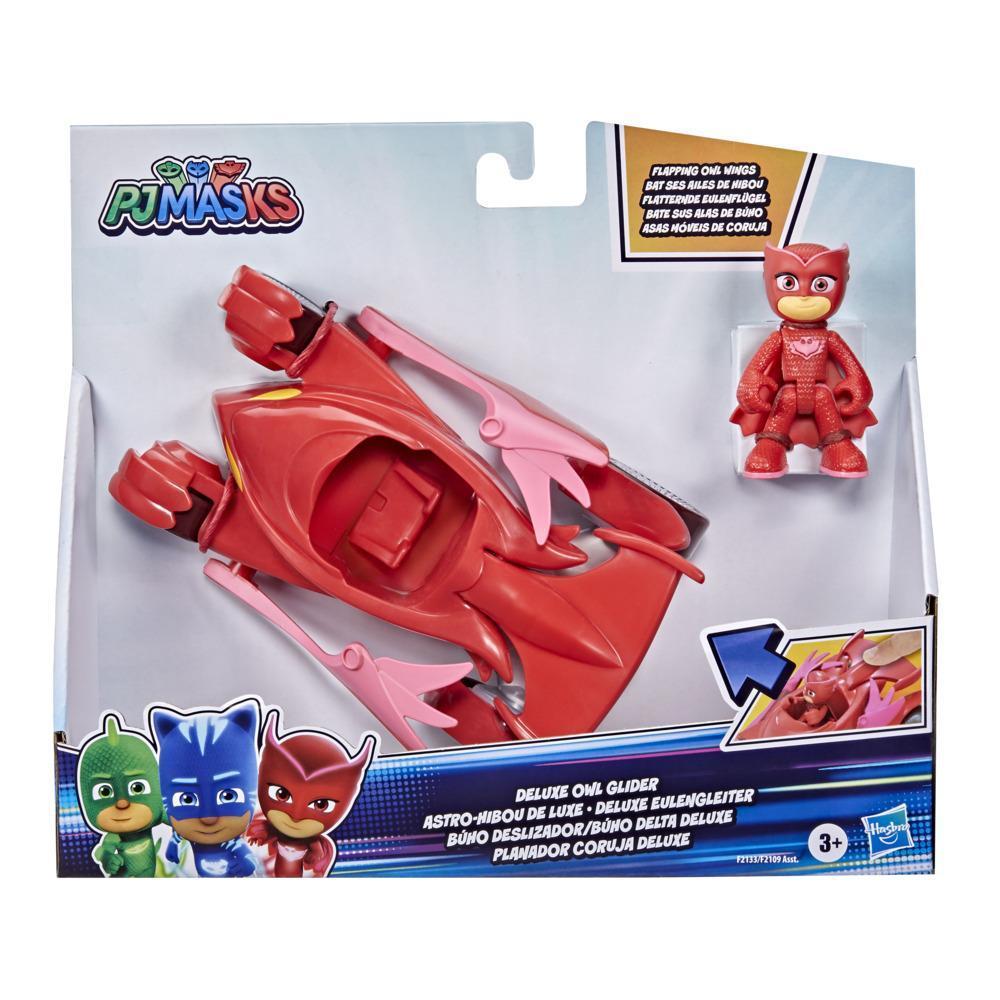 PJ Masks Owlette Deluxe Vehicle Preschool Toy, Owl Glider Car with Owlette Action Figure for Kids Ages 3 and Up product thumbnail 1
