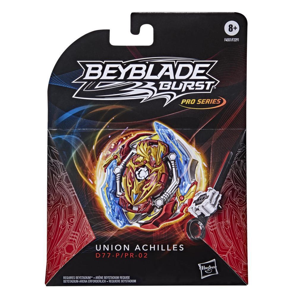 Beyblade Burst Pro Series Union Achilles Spinning Top Starter Pack -- Battling Game Top with Launcher Toy product thumbnail 1