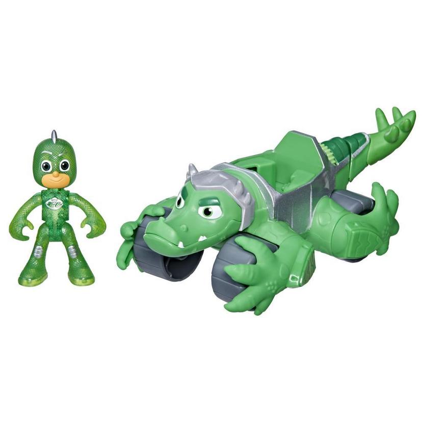 PJ Masks Animal Power Gekko Animal Rider Deluxe Vehicle Preschool Toy, Includes Gekko Action Figure, Ages 3 and Up product image 1