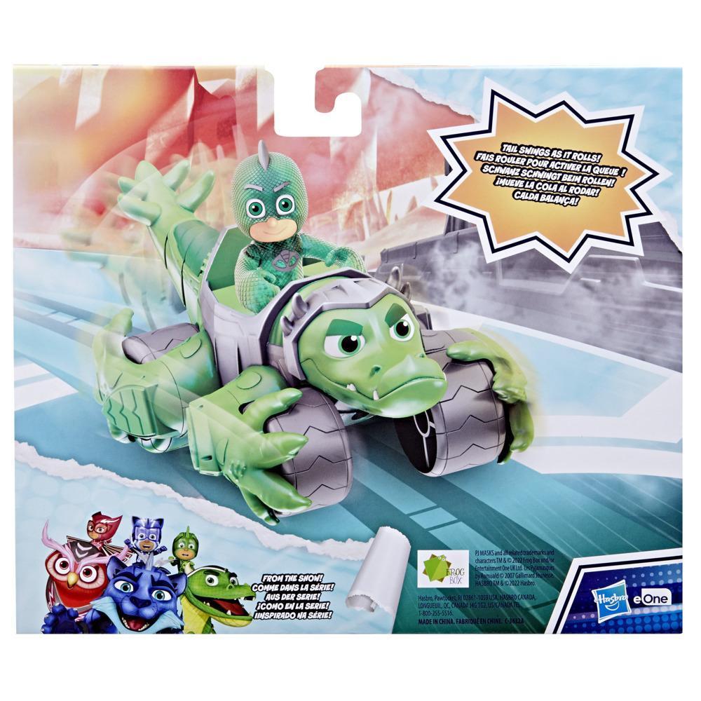 PJ Masks Animal Power Gekko Animal Rider Deluxe Vehicle Preschool Toy, Includes Gekko Action Figure, Ages 3 and Up product thumbnail 1