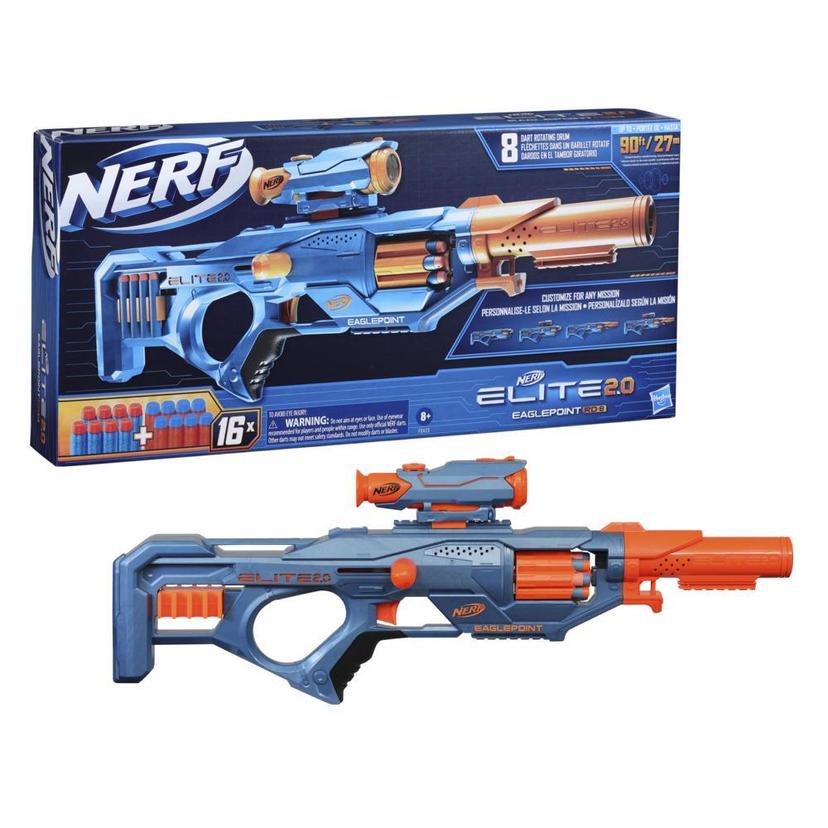 Nerf Elite 2.0 Commander Rd-6 Blaster, 12 Nerf Elite Darts, 6-Dart Rotating  Drum, Christmas Gift Toys For Kids Teens And Adults, Christmas Toys, Toys