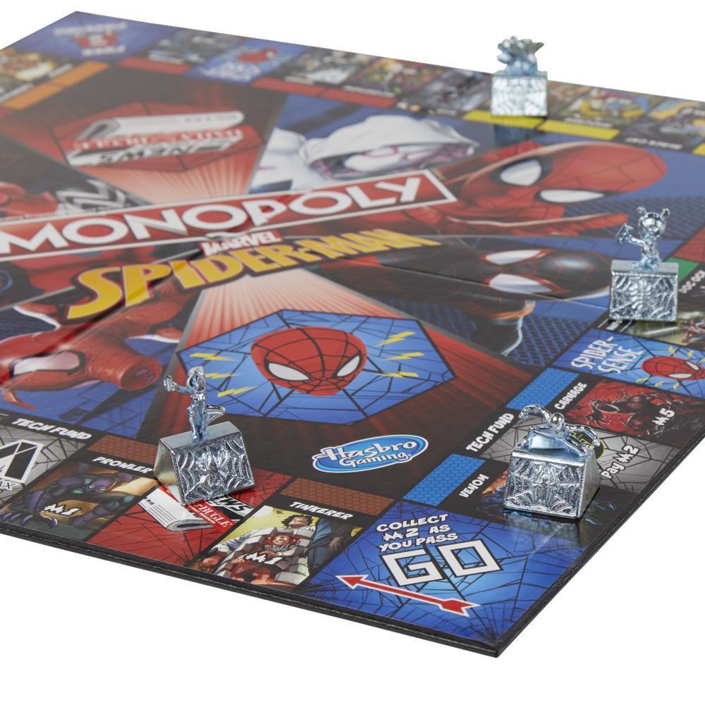 Monopoly: Marvel Spider-Man Edition Board Game, Play as a Spider Hero, Fun Game to Play for Kids Ages 8 and Up product thumbnail 1