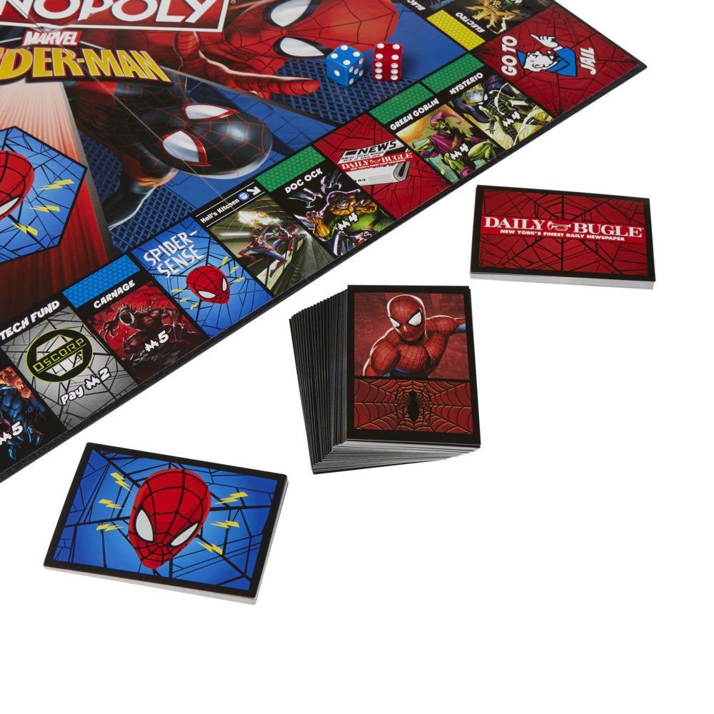 Monopoly: Marvel Spider-Man Edition Board Game, Play as a Spider Hero, Fun Game to Play for Kids Ages 8 and Up product thumbnail 1