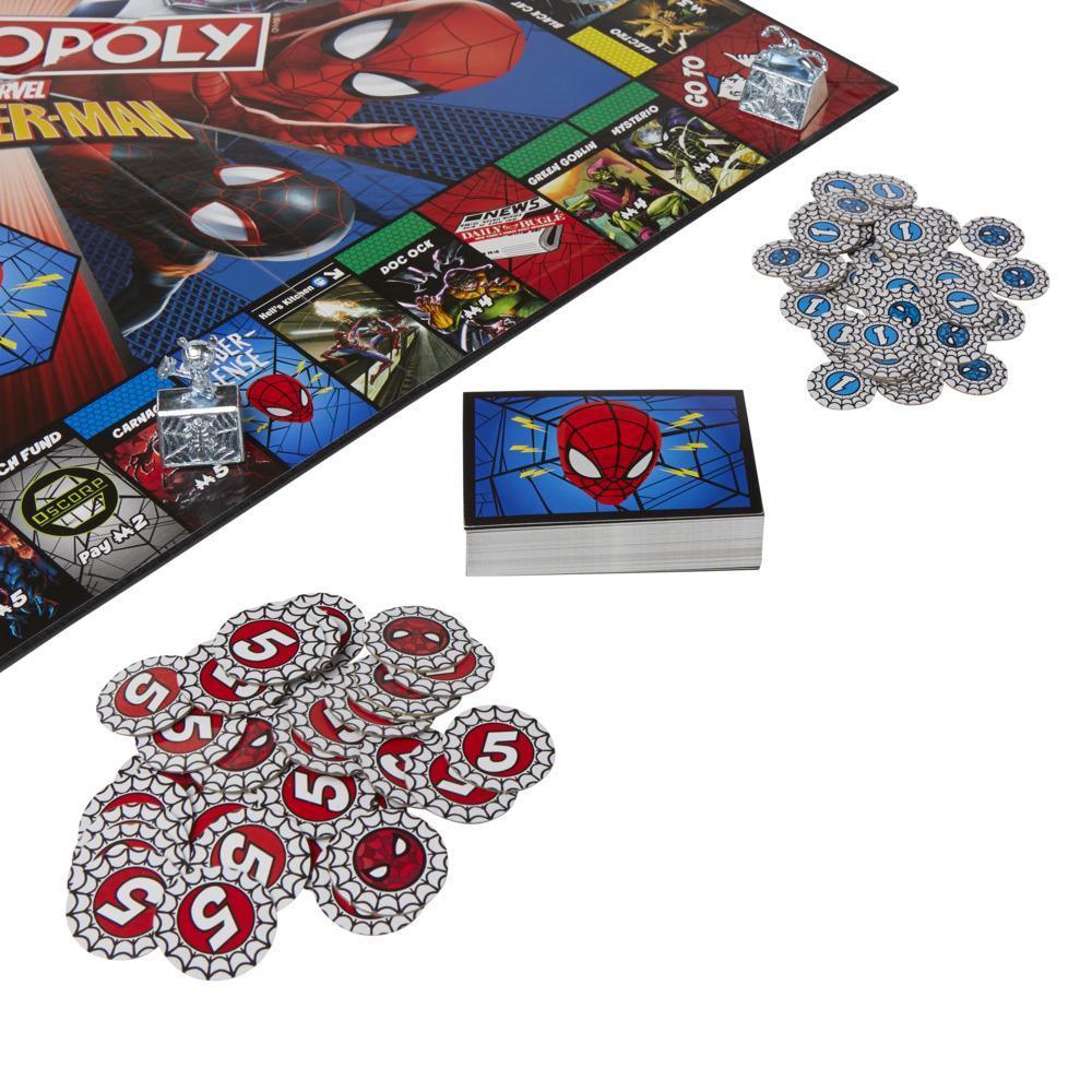 Monopoly: Marvel Spider-Man Edition Board Game, Play as a Spider Hero, Fun Game to Play for Kids Ages 8 and Up product thumbnail 1