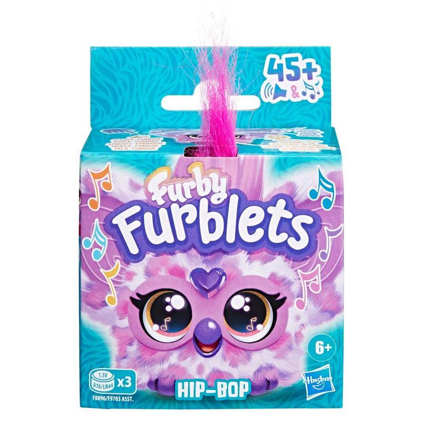 Furby Furblets Hip-Bop Hip Hop Mini Electronic Plush Toy for Girls & Boys 6+ product image 1