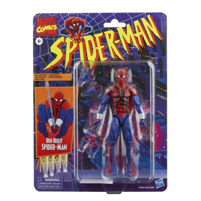 Marvel Legends Series Spider-Man 6-inch Spider-Man: Ben Reilly Action Figure Toy, Includes 5 Accessories product image 1