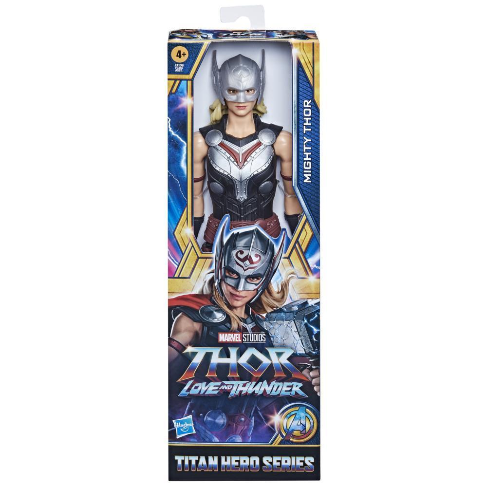 Marvel Avengers Titan Hero Series Mighty Thor Toy, 12-Inch-Scale Thor: Love and Thunder Figure for Kids Ages 4 and Up product thumbnail 1