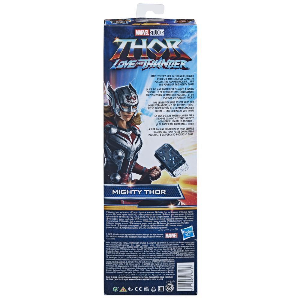 Marvel Avengers Titan Hero Series Mighty Thor Toy, 12-Inch-Scale Thor: Love and Thunder Figure for Kids Ages 4 and Up product thumbnail 1