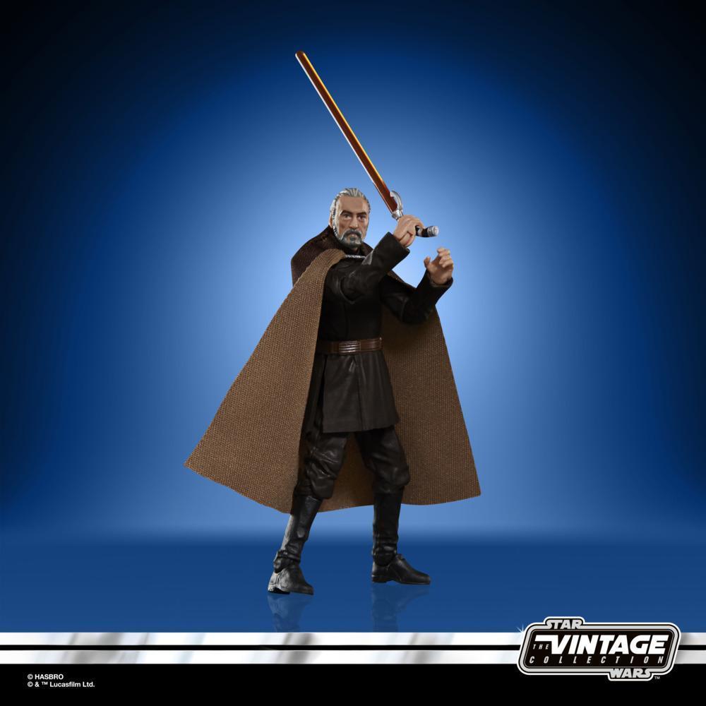 Star Wars The Vintage Collection Count Dooku, Star Wars: Attack of the Clones Action Figure (3.75”) product thumbnail 1