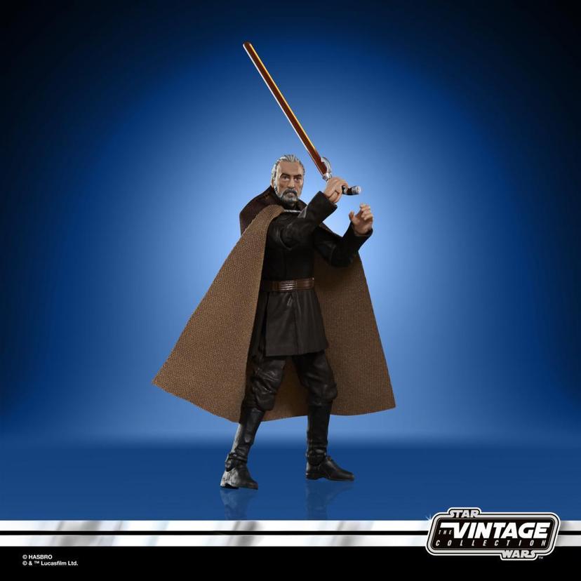 Star Wars The Vintage Collection Count Dooku, Star Wars: Attack of the Clones Action Figure (3.75”) product image 1