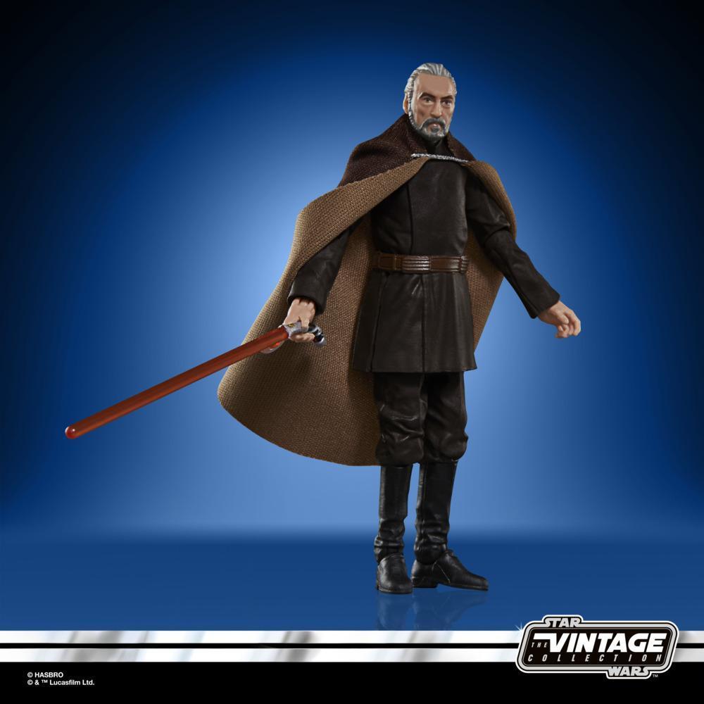 Star Wars The Vintage Collection Count Dooku, Star Wars: Attack of the Clones Action Figure (3.75”) product thumbnail 1