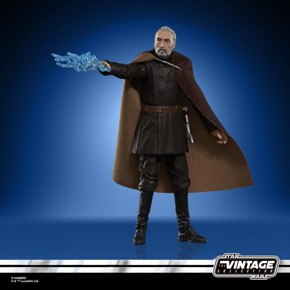 Star Wars The Vintage Collection Count Dooku, Star Wars: Attack of the Clones Action Figure (3.75”) product thumbnail 1