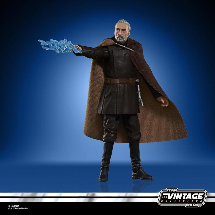 Star Wars The Vintage Collection Count Dooku, Star Wars: Attack of the Clones Action Figure (3.75”) product image 1