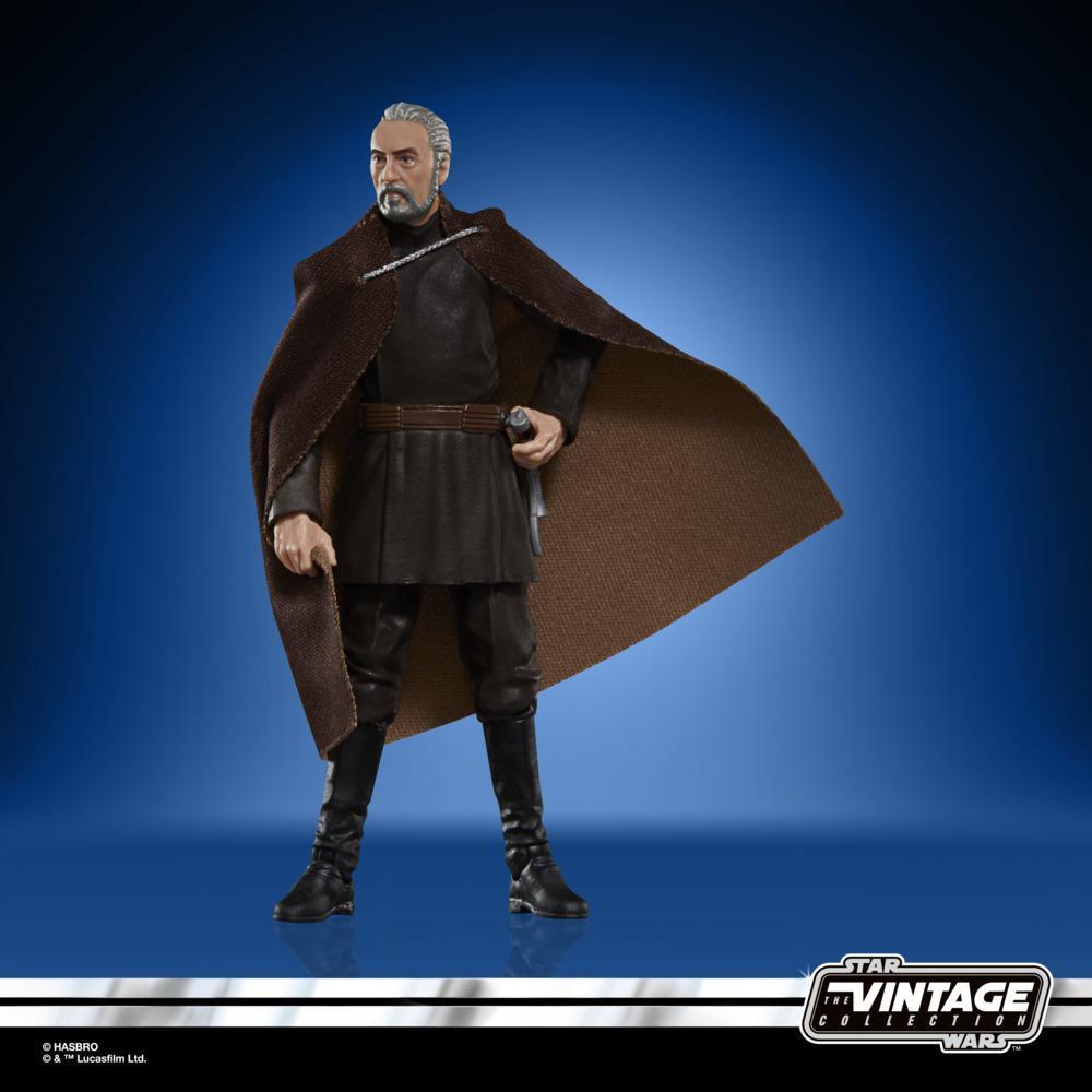 Star Wars The Vintage Collection Count Dooku, Star Wars: Attack of the Clones Action Figure (3.75”) product thumbnail 1