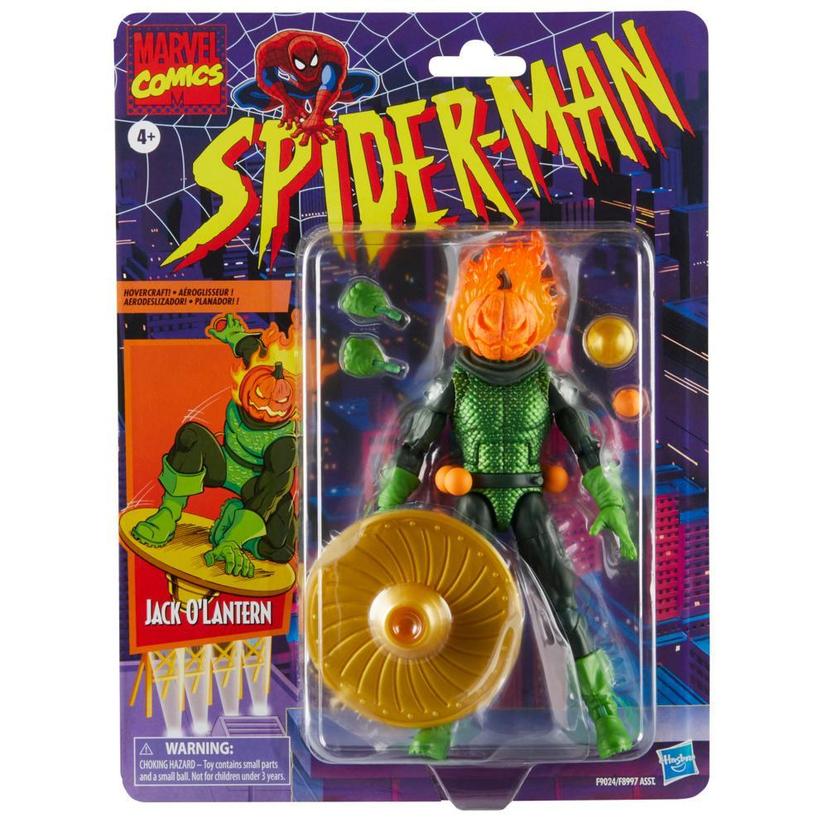 Marvel Legends Series Jack O'Lantern, 6" Spider-Man Comics Collectible Action Figure product image 1