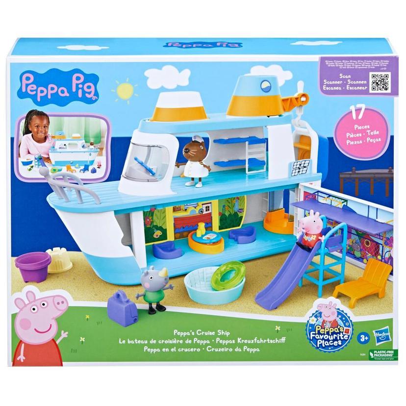 Peppa Pig’s Cruise Ship, Peppa Pig Playset with 17 Pieces, Preschool Toys, Ages 3+ product image 1
