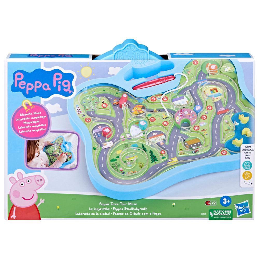 Peppa Pig Toys Peppa’s Town Tour Maze, Preschool Toys for Girls and Boys product thumbnail 1