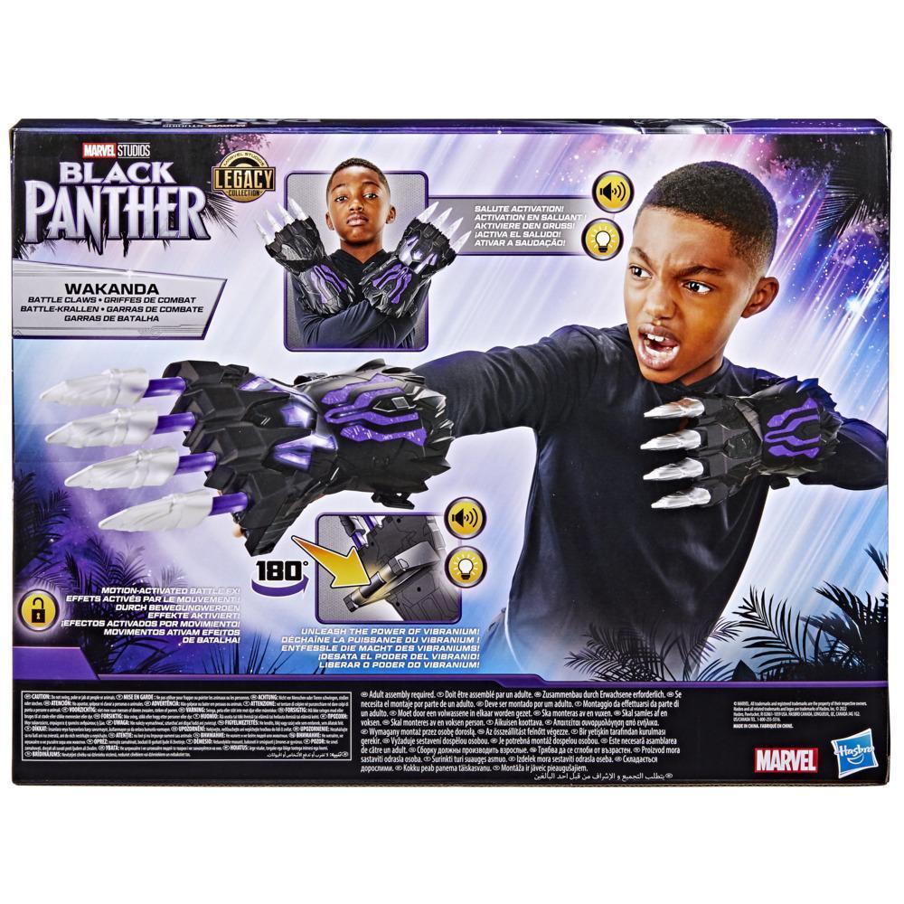 Marvel Studios' Black Panther Legacy Collection Wakanda Battle FX Claws, Light-Up Role Play Toy For Kids 5 and Up product thumbnail 1