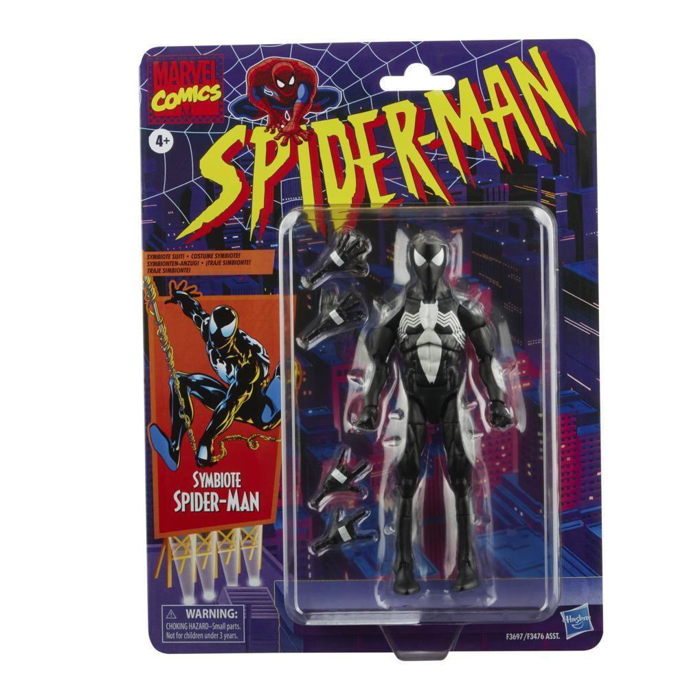 Marvel Legends Series Spider-Man 6-inch Symbiote Spider-Man Action Figure Toy, Includes 4 Accessories product thumbnail 1