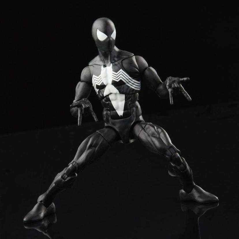 Marvel Legends Series Spider-Man 6-inch Symbiote Spider-Man Action Figure Toy, Includes 4 Accessories product image 1