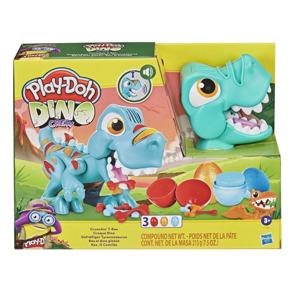 Play-Doh Dino Crew Crunchin' T-Rex Toy for Kids 3 Years and Up with Dinosaur Sounds and 3 Play-Doh Eggs product thumbnail 1