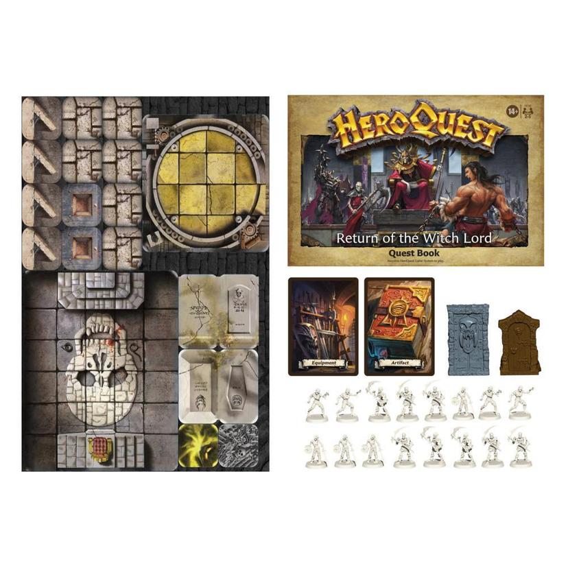 Avalon Hill HeroQuest Return of the Witch Lord Quest Pack, for Ages 14 and Up, Requires HeroQuest Game System to Play product image 1