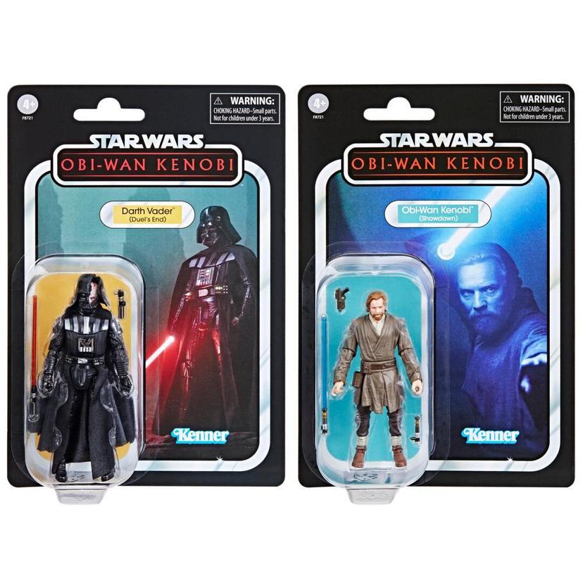 Star Wars The Vintage Collection Obi-Wan Kenobi & Darth Vader Action Figures (3.75”) product image 1