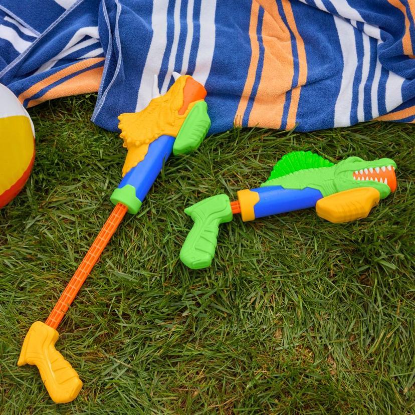 Nerf Super Soaker DinoSquad Dino Splashers, 2 Water Blasters with Dinosaur Designs, Outdoor Water Toys product image 1