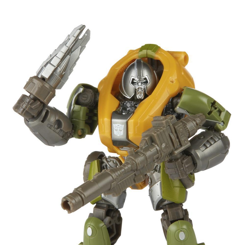 Transformers Toys Studio Series 80 Deluxe Transformers: Bumblebee Brawn Action Figure, 8 and Up, 4.5-inch product thumbnail 1