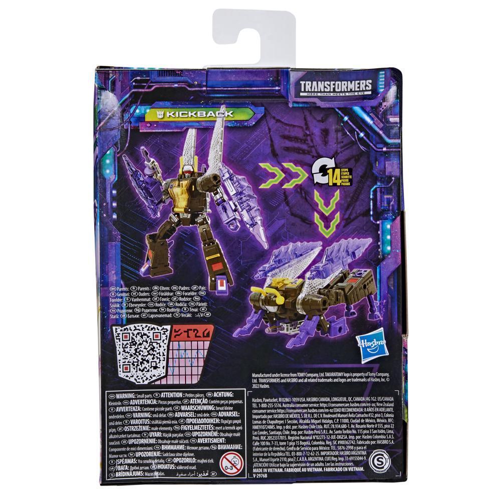 Transformers Toys Generations Legacy Deluxe Kickback Action Figure - 8 and Up, 5.5-inch product thumbnail 1