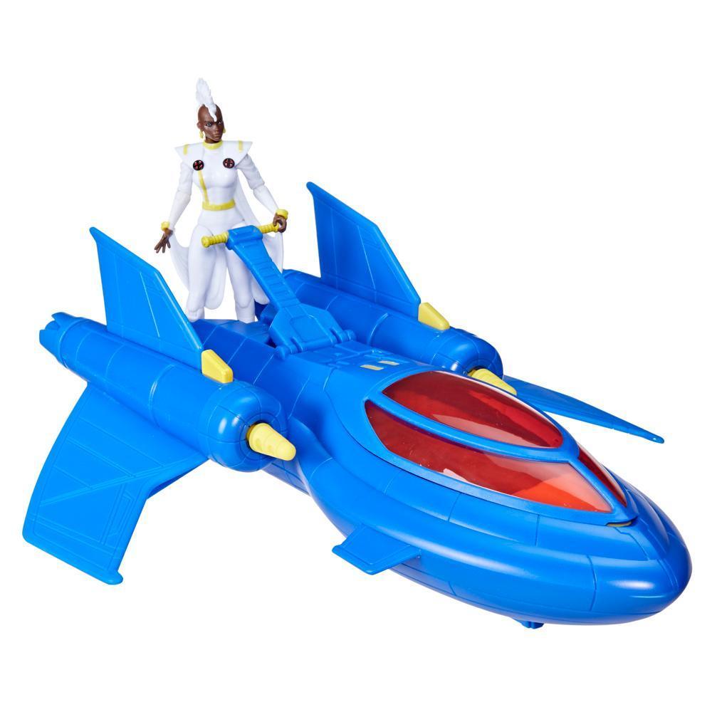 Marvel Studios X-Men '97, X-Men Team X-Jet and 4-inch Storm Figure, Super Hero Toys product thumbnail 1