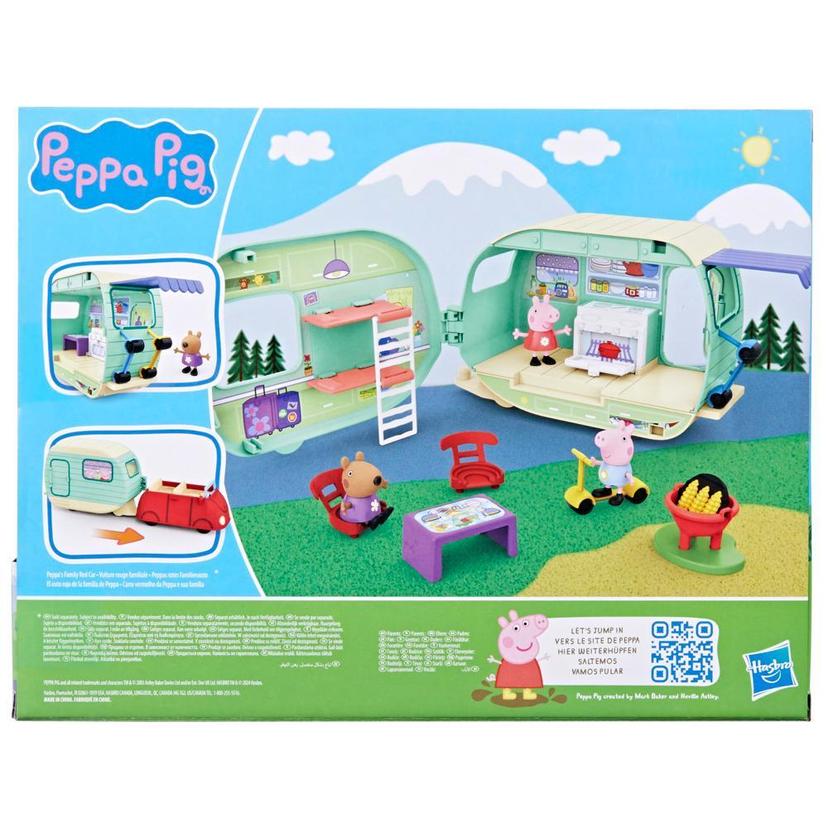 Peppa Pig Toys Peppa's Caravan Playset with 3 Figures, Preschool Toys for Ages 3+ product image 1