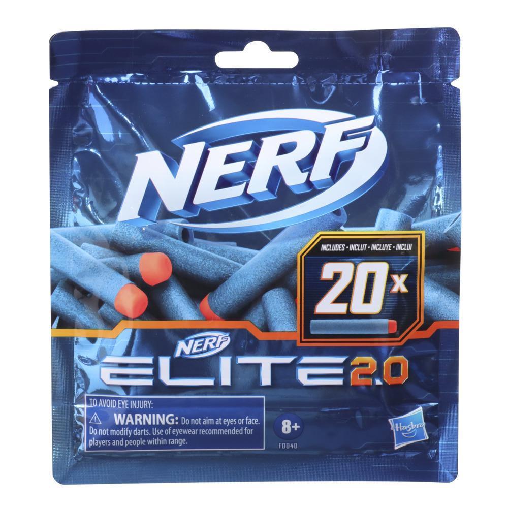 Nerf Elite 2.0 20-Dart Refill Pack -- Includes 20 Official Nerf Elite 2.0 Darts, Compatible With All Nerf Elite Blasters product thumbnail 1